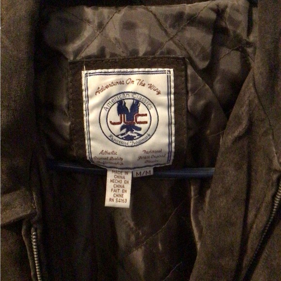 Leather jacket medium women’s with pockets - Picture 2 of 3